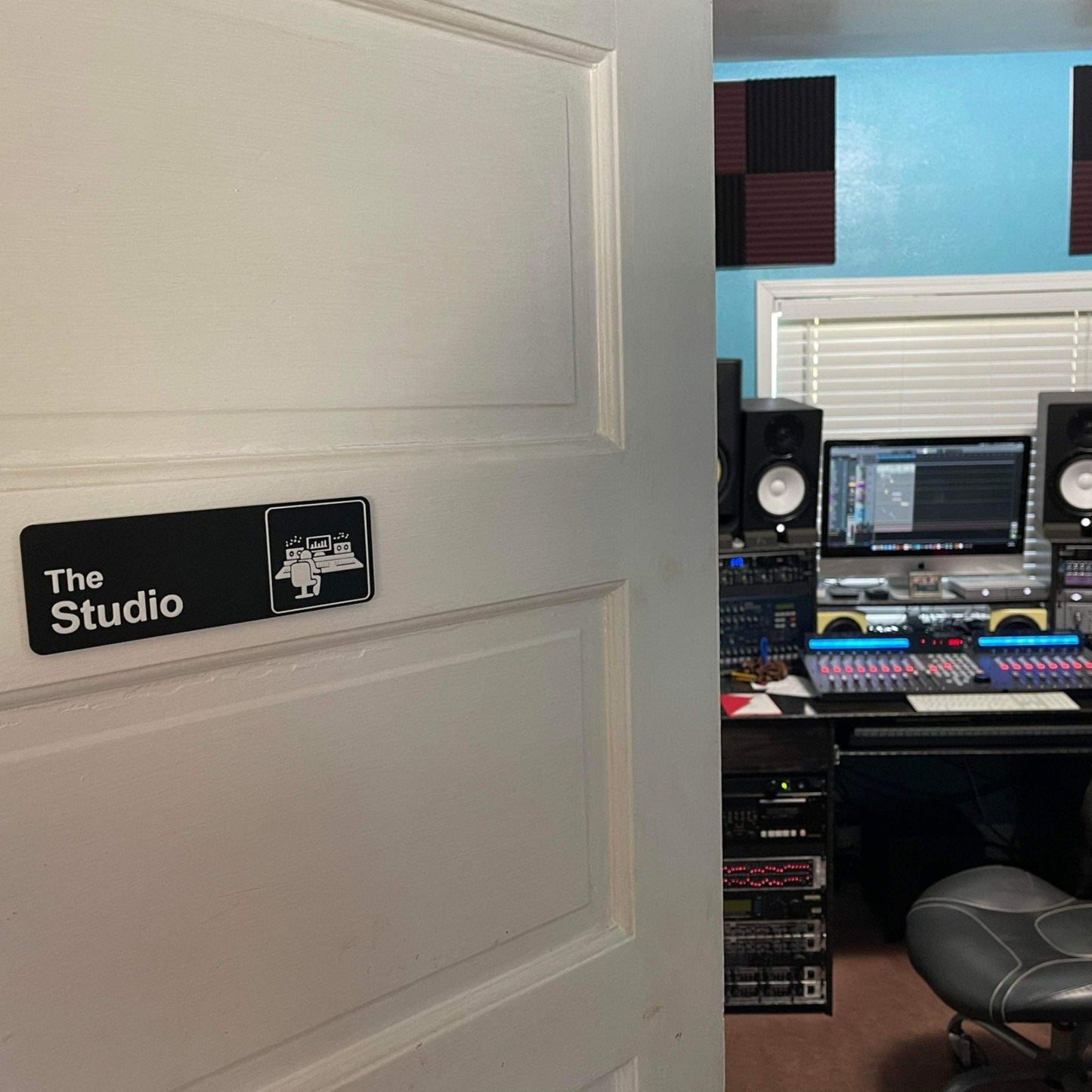 The Studio Sign - The Chris Alan Designs