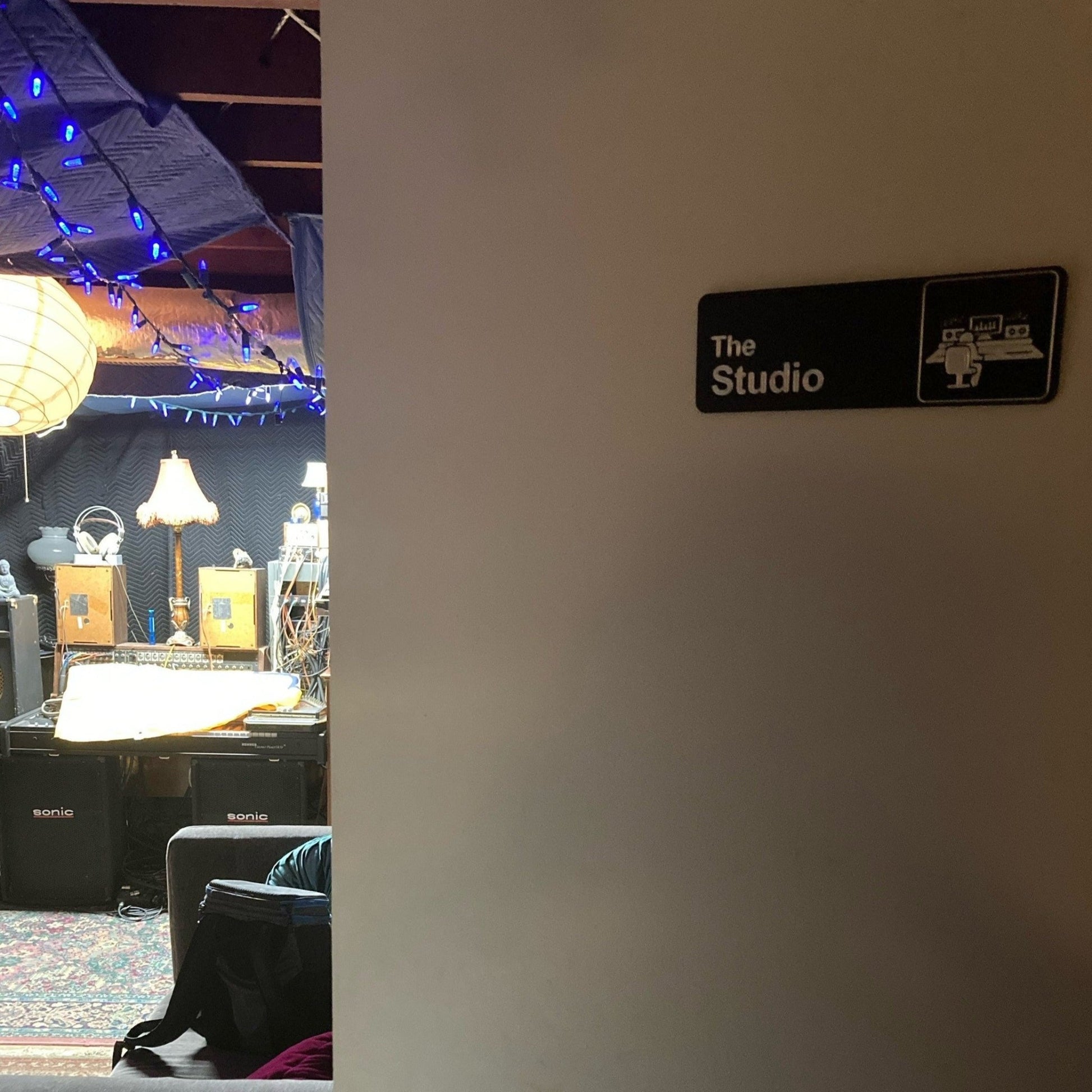 The Studio Sign - The Chris Alan Designs