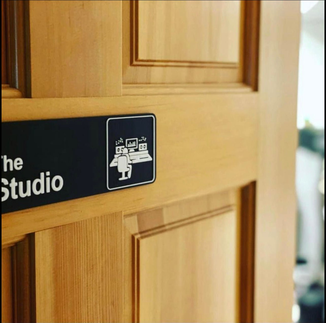 The Studio Sign - The Chris Alan Designs