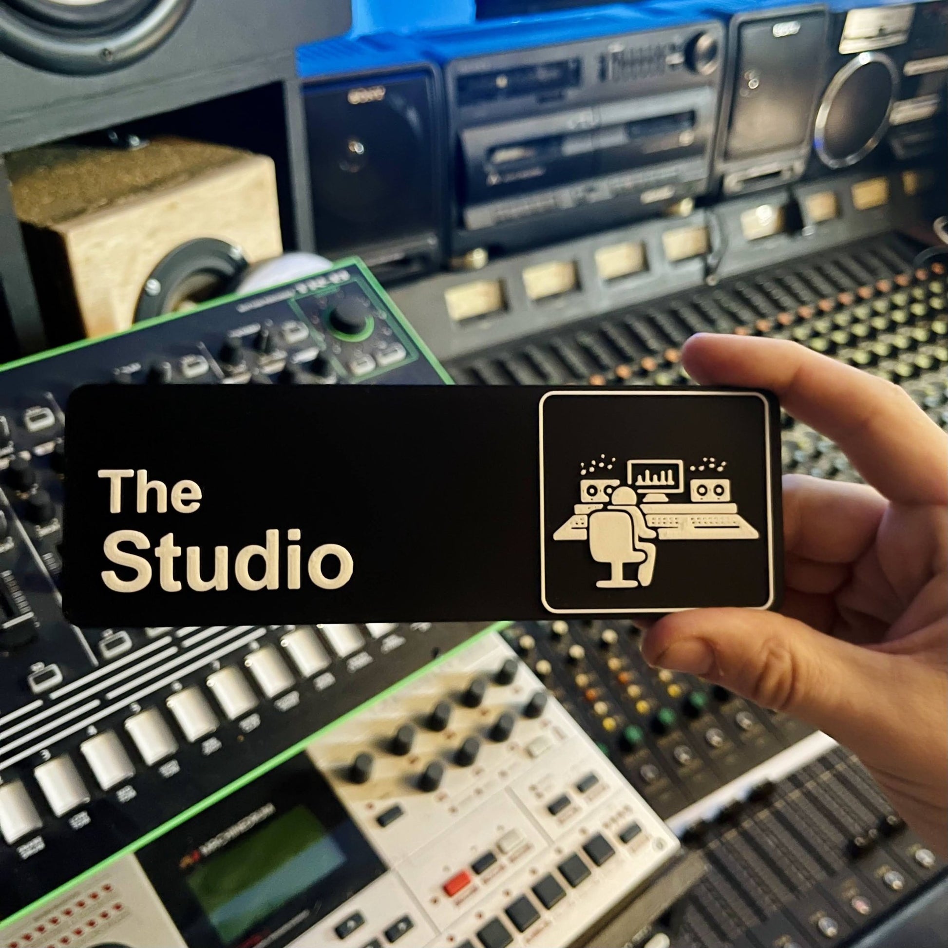The Studio Sign - The Chris Alan Designs